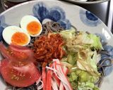 キムチ蕎麦作り方4写真