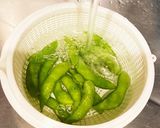 ツナと枝豆の無限ピーマン作り方1写真