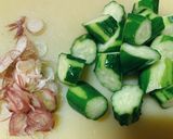 きゅうりとみょうがのパリポリ浅漬け作り方1写真
