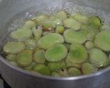 ベルベット布団から出たそら豆をご飯に作り方5写真