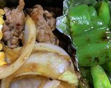 #今日の弁当　#焼肉弁当作り方4写真