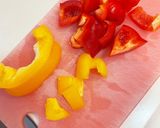 パプリカでツヤツヤナムル♪お弁当に作り方1写真