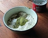 おうちカフェ★抹茶バナナのパウンドケーキ作り方1写真