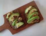簡単スピード朝食★ソイアボカドトースト作り方5写真
