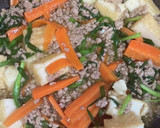 厚揚げと豚ひき肉の生姜炒め作り方4写真