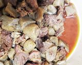 甘辛ニンニクの牛すじこん★おまけに豚汁も作り方11写真