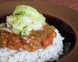 鶏胸ひき肉とトマトのヘルシー無水カレー作り方6写真