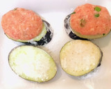 今日のおかずはナスの挟み焼き・甘辛タレ作り方4写真