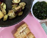ナスと厚揚げの具沢山味噌汁作り方2写真