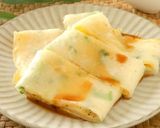 台湾の定番朝ご飯★蛋餅(ダンピン)作り方8写真