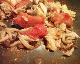 しめじとトマトと卵の炒め物作り方8写真