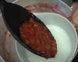 【おさらい給食】いちご・ミルクプリン作り方6写真