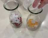 材料３つを漬けるだけ！フルーツビネガー♡作り方2写真
