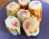 お弁当におつまみに☆竹輪のチーズカニカマ作り方5写真