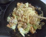 疲れたときのスタミナキムチパスタ作り方4写真