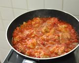 フライパン一つでできる“鶏肉のトマト煮”作り方7写真