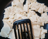 簡単！炒り豆腐＊ニラと卵の中華風＊作り方2写真