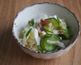 白菜・胡瓜の梅あえ♪さっぱり！作り方5写真