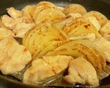 新玉ねぎと鶏胸肉の酒蒸し作り方4写真