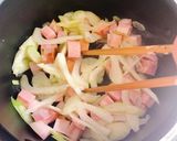セロリとベーコンのミルクスープ作り方6写真