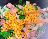 セロリとベーコンのミルクスープ作り方8写真