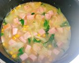 セロリとベーコンのミルクスープ作り方9写真