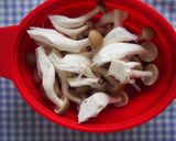 じゃが芋・しめじの梅酢あえ♪ツルツル食感作り方2写真