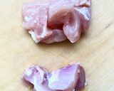 ジューシー♪鶏モモ肉・ひと口チキンカツ作り方1写真
