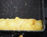 人参・チーズのだし巻き卵♪チーズこんがり作り方4写真