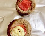 簡単!しいたけの丸焼き明太マヨ作り方1写真