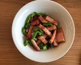 ベーコンとピーマンの簡単炒め作り方5写真