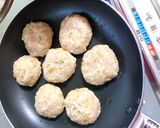 なめ茸つくねハンバーグ作り方3写真
