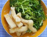 ほうれん草・油揚げのあっさり煮♪5分♪作り方1写真