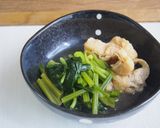 ほうれん草・油揚げのあっさり煮♪5分♪作り方4写真