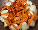 韓国の香り!甘辛ヤンニョム豆腐作り方8写真