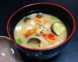 味噌とキムチのダブル発酵パワー！スープ作り方3写真