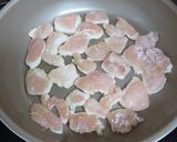 鶏むね肉と小松菜のねぎ塩炒め作り方2写真