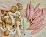 もやしと魚肉ソーセージのカレー炒め作り方1写真