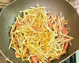 もやしと魚肉ソーセージのカレー炒め作り方3写真
