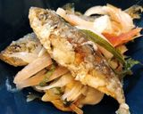 鯵の南蛮漬け和風ハーブで作り方11写真