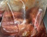 スペアリブの赤ワイン煮込焼き作り方2写真