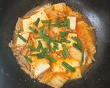 簡単♪ 豚キムチ麻婆豆腐作り方5写真