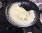 ポークソテーのチーズフォンデュソース作り方6写真