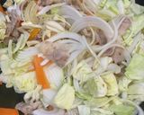 ケンジの焼うどん『きのう何食べ』#140作り方4写真