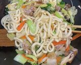 ケンジの焼うどん『きのう何食べ』#140作り方5写真
