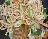 ケンジの焼うどん『きのう何食べ』#140作り方6写真