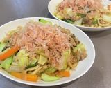ケンジの焼うどん『きのう何食べ』#140作り方7写真