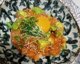 ねぎとろとアボカドのユッケ丼♩作り方5写真