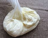 レンジで４分コーンと枝豆のチーズ蒸しパン作り方1写真