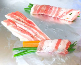 いんげんと人参の豚バラ巻き の 照り焼き作り方3写真